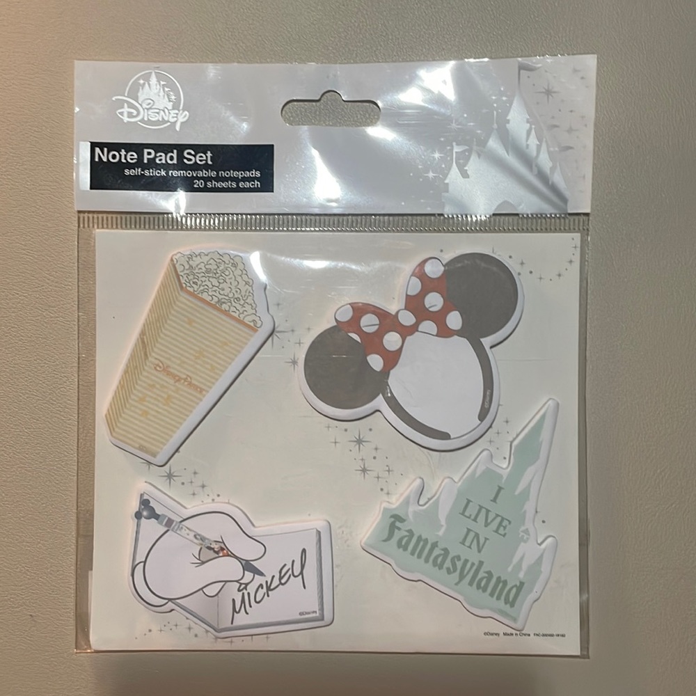 Disney Note Pad Set